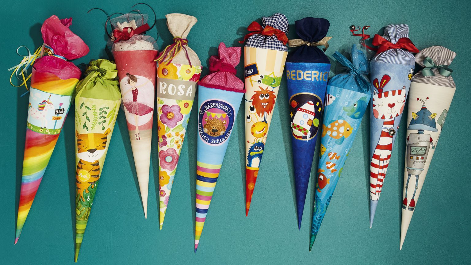 Ideen für Schultüten: (Fast) die ganze Bande – Creativ Markt Butterer