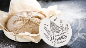 Ideen für Weihnachten: Weihnachtsgrüße | Geschenkanhänger mit einem detailreichen Stempelmotiv